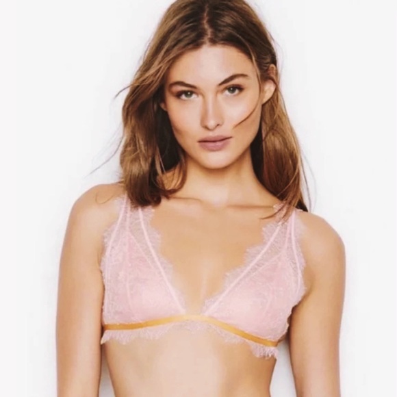 Victoria's Secret Other - NWOT 💕VS Chantilly Lace Unlined Bralette sz L